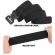 Curea tip militar, neagra, ajustabila - KOTYS® - foarte rezistenta, 125cm, cupla rapida din aliaj special, set cu carabina dedicata inclusa