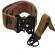 Curea tip militar, camuflaj roz, ajustabila - KOTYS® - foarte rezistenta, 125cm, cupla rapida din aliaj special, set cu carabina dedicata inclusa