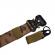 Curea tip militar, camuflaj roz, ajustabila - KOTYS® - foarte rezistenta, 125cm, cupla rapida din aliaj special, set cu carabina dedicata inclusa