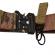Curea tip militar, camuflaj roz, ajustabila - KOTYS® - foarte rezistenta, 125cm, cupla rapida din aliaj special, set cu carabina dedicata inclusa