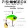 Set 5 momeli FISHINGBOX MAKE FISHING BETTER 15g de pescuit la adancime, lead fish spinner, cu coada rotativa cu paleta