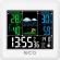 Statie meteo interior-exterior ecg ms 300 white, senzor extern fara fir, lcd