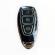 Husa cheie auto ford kuga, neagra cu contur auriu, smartkey, tpu