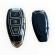 Husa cheie auto ford kuga, neagra cu contur auriu, smartkey, tpu