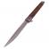 Briceag de vanatoare ideallstore®, mono blade, 21.5 cm, otel inoxidabil, maro, teaca piele inclusa