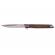 Briceag de vanatoare ideallstore®, mono blade, 21.5 cm, otel inoxidabil, maro, teaca piele inclusa