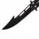 Briceag fluture ideallstore®, modern blade, otel inoxidabil, 22 cm, negru