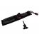 Cutit de vanatoare ideallstore®, survival king, 25 cm, otel inoxidabil, portocaliu, husa inclusa