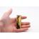 Bricheta capacel, buton cu activare, aurie