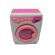 Jucarie masina de spalat, sunete, roz, baterii incluse, plastic, 17cm