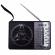 Radio portabil, sensibilitate mare, mw/fm/sw1-2 4 benzi, jack 3.5 mm, 13x9x6 cm