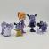 Set figurine vampirina, ghoul glow, 7 piese