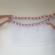 Tul pentru decor cristelnita, trandafiri sapun roz si albi, 230 cm