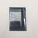 Set de pix si port card, metal, piele ecologica, negru, 16*10 cm