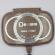 Tigaie dubla dessini grill dreptunghiulara, aluminiu, interior antiaderent, garnitura silicon, 36 cm, maro