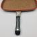 Tigaie dubla dessini grill dreptunghiulara, aluminiu, interior antiaderent, garnitura silicon, 36 cm, maro