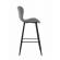 Set 2 scaune de bar retro - light grey