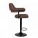 Set 2 scaune bar rotative vintage brown