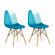 Set 2 scaune stil scandinav- blue