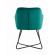 Set 2 scaune tip fotoliu catifea- green