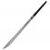 Sabie de vanatoare ideallstore®, shaolin master, model baston, 87 cm, negru, teaca inclusa
