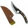 Set macelarie ideallstore®, doua cutite bucatar si suport magnetic, otel inoxidabil