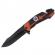Briceag de vanatoare ideallstore®, medical rescue, 22 cm, otel inoxidabil, negru