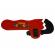 Set scule de jucarie ideallstore®, working belt, plastic, 75 cm, rosu