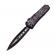 Briceag de vanatoare automat ideallstore®, muertos fiesta, 22 cm, negru, husa inclusa