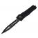 Briceag de vanatoare automat ideallstore®, hawk claw, 24 cm, negru, husa inclusa