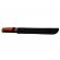 Maceta de vanatoare ideallstore®, latin pride, 53 cm, otel inoxidabil, neagra, teaca inclusa