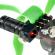 Prastie cu laser ideallstore®, sling king, plastic, 11.5 cm, cu boloboc, argintiu