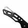 Briceag de buzunar ideallstore®, futuristic knife, otel inoxidabil, 15.5 cm, negru