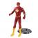 Figurina articulata de colectie the flash, fastest man alive, 18 cm, rosu, stativ inclus