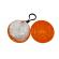 Pelerina de ploaie ideallstore®, poncho basketball, one size, plastic, portocaliu