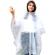Pelerina de ploaie ideallstore®, poncho basketball, one size, plastic, portocaliu