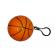 Pelerina de ploaie ideallstore®, poncho basketball, one size, plastic, portocaliu