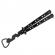 Briceag antrenament ideallstore®, party opener, deschizator capace, otel inoxidabil, 22.5 cm, negru