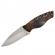 Cutit de vanatoare ideallstore®, stag call, 20 cm, bej, husa inclusa