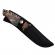 Cutit de vanatoare ideallstore®, stag call, 20 cm, bej, husa inclusa