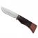 Cutit de vanatoare ideallstore®, woodland spirit, otel inoxidabil, lemn, 23 cm, maro