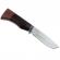 Cutit de vanatoare ideallstore®, woodland spirit, otel inoxidabil, lemn, 23 cm, maro