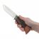 Cutit de vanatoare ideallstore®, woodland spirit, otel inoxidabil, lemn, 23 cm, maro