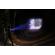 Lanterna de supravietuire ideallstore®, unmittelbare rettung, metalica, led, usb, zoom, negru