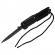 Briceag de vanatoare ideallstore®, silent future, otel inoxidabil, 21 cm, negru