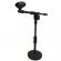 Stativ profesional pentru microfon ideallstore®, sound helper, metalic, 40 cm, negru