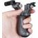 Set prastie cu laser ideallstore®, sling king, plastic, 11.5 cm, cu boloboc, argintiu si 200 bile metalice 7 mm