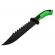 Cutit de vanatoare ideallstore®, black trap, 32 cm, otel inoxidabil, negru