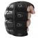 Manusi tactice militare ideallstore®, total survivor, protectii articulate, nylon, marimea l, negru
