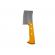 Satar macelarie ideallstore®, rough kitchen, 43.5 cm, otel inoxidabil, 1.1 kg, galben
